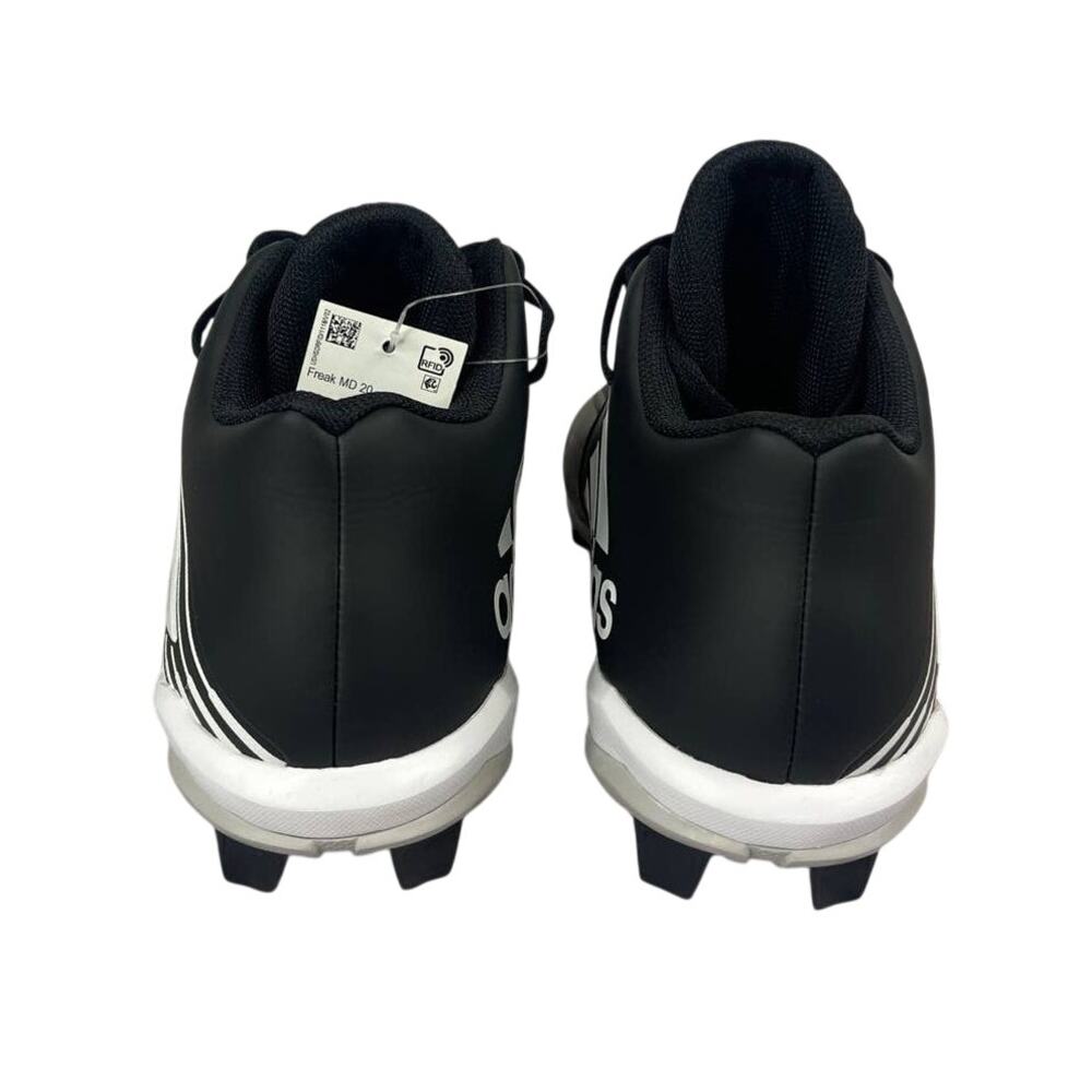 Adidas Freak MD 20 Black White Football Cleats Mens Size 12 (EF3484) - Picture 9 of 11